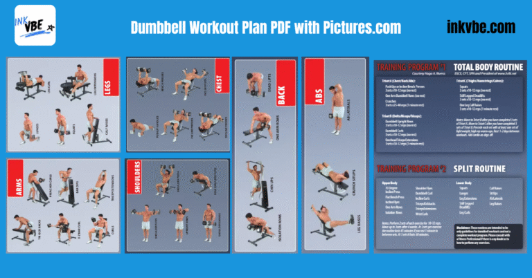 Dumbbell Workout Plan PDF with Pictures.com