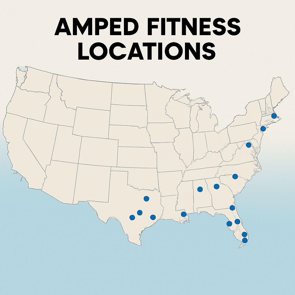 Amped Fitness location
