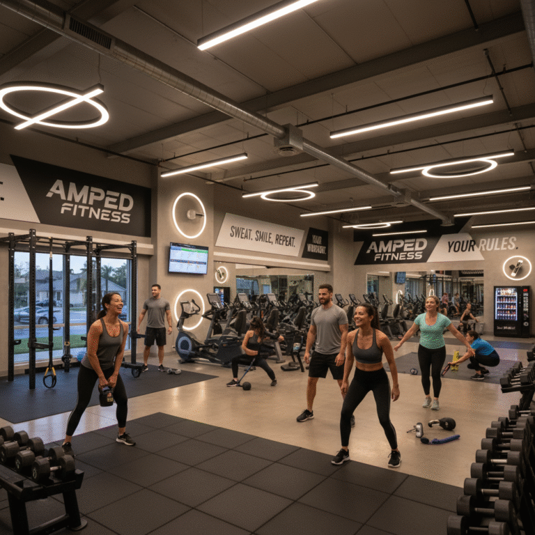 Amped Fitness location