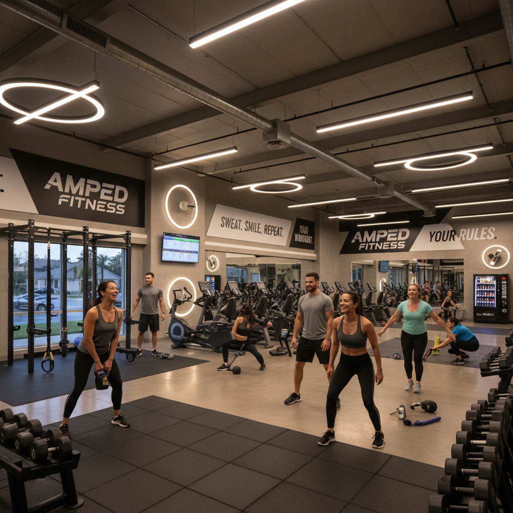 Amped Fitness location