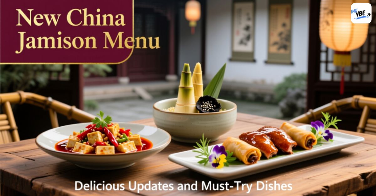 New China Jamison Menu